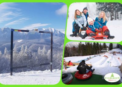 Ski si sanius iarna in Predeal