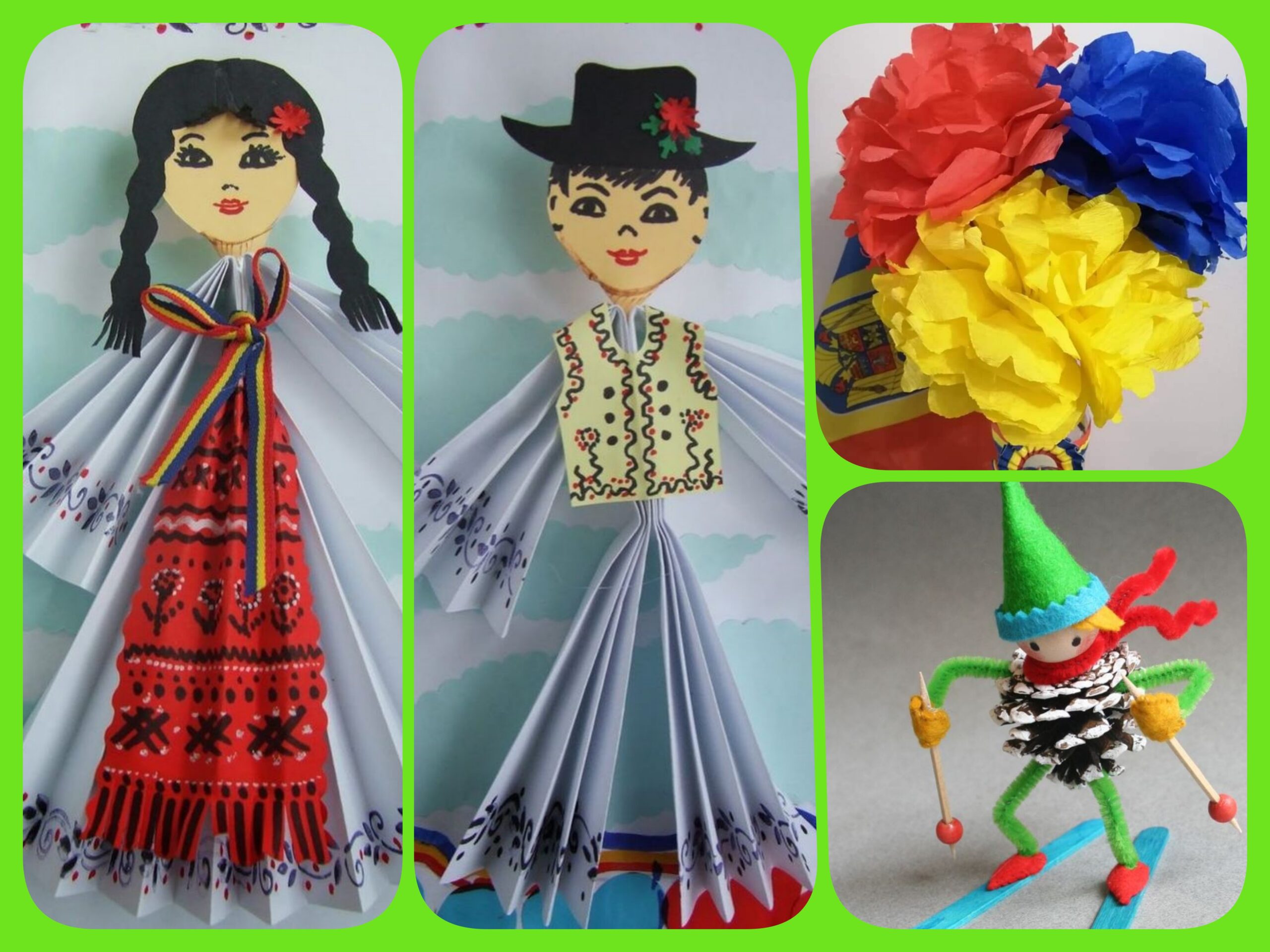 atelier creatie Ziua Unirii la Evergreen