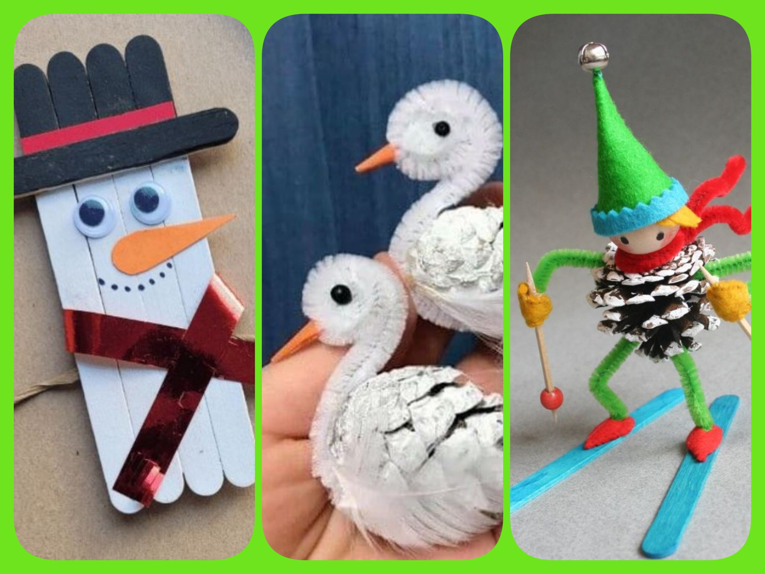 atelier creatie copii iarna