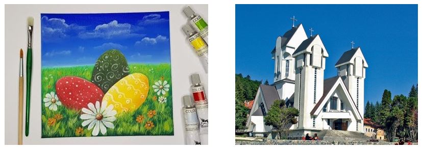 Paste la biserica din Predeal